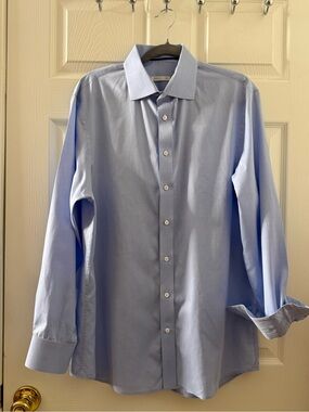 Rye 51 Men's Twill Solid Dress Shirt